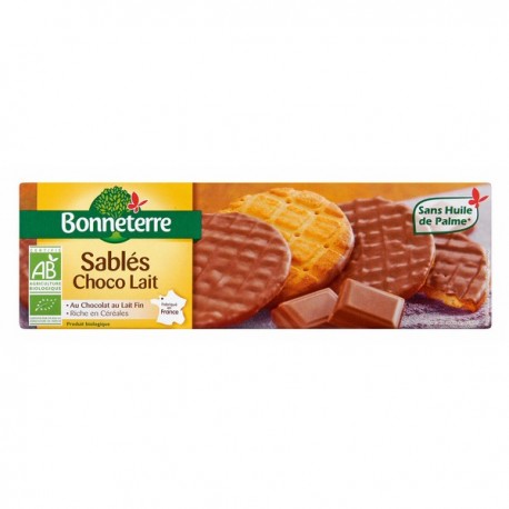 Sablés choco lait 120 gr Sablés choco lait 120 gr