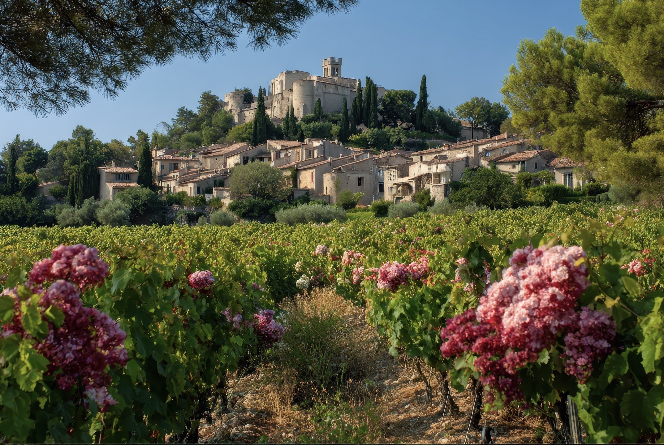 Châteauneuf-du-Pape, une appellation mythique Châteauneuf-du-Pape, une appellation mythique